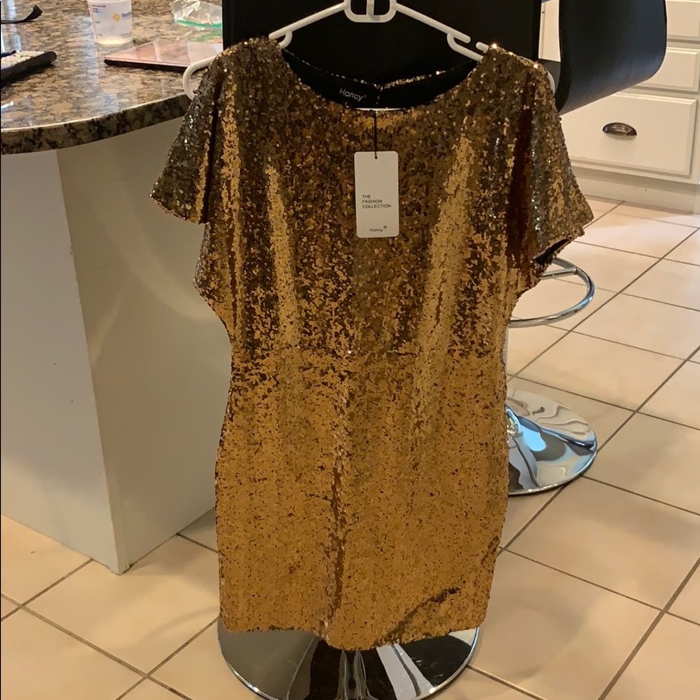 Sequin Mini Dress